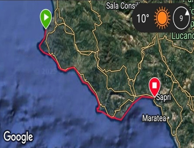 Tracciato Garmin 90 km